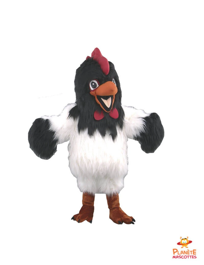 Chicken mascot costume and customized mascots - Planète Mascottes
