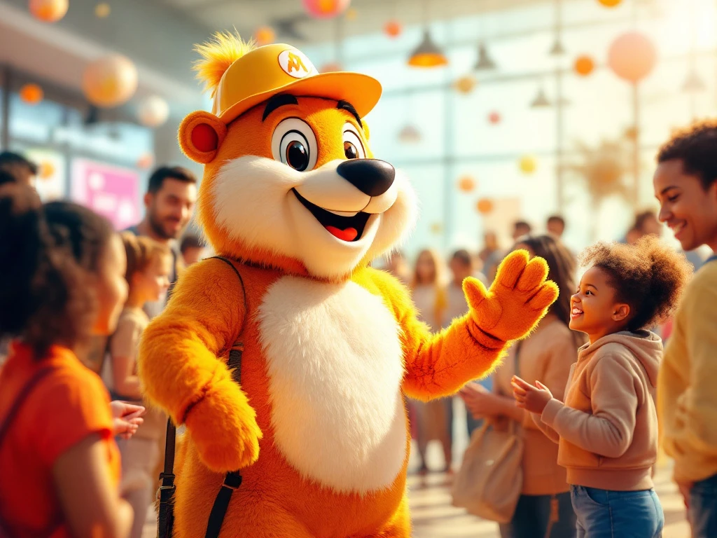 mascotte entreprise