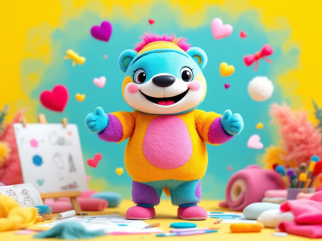 mascotte personnalisée