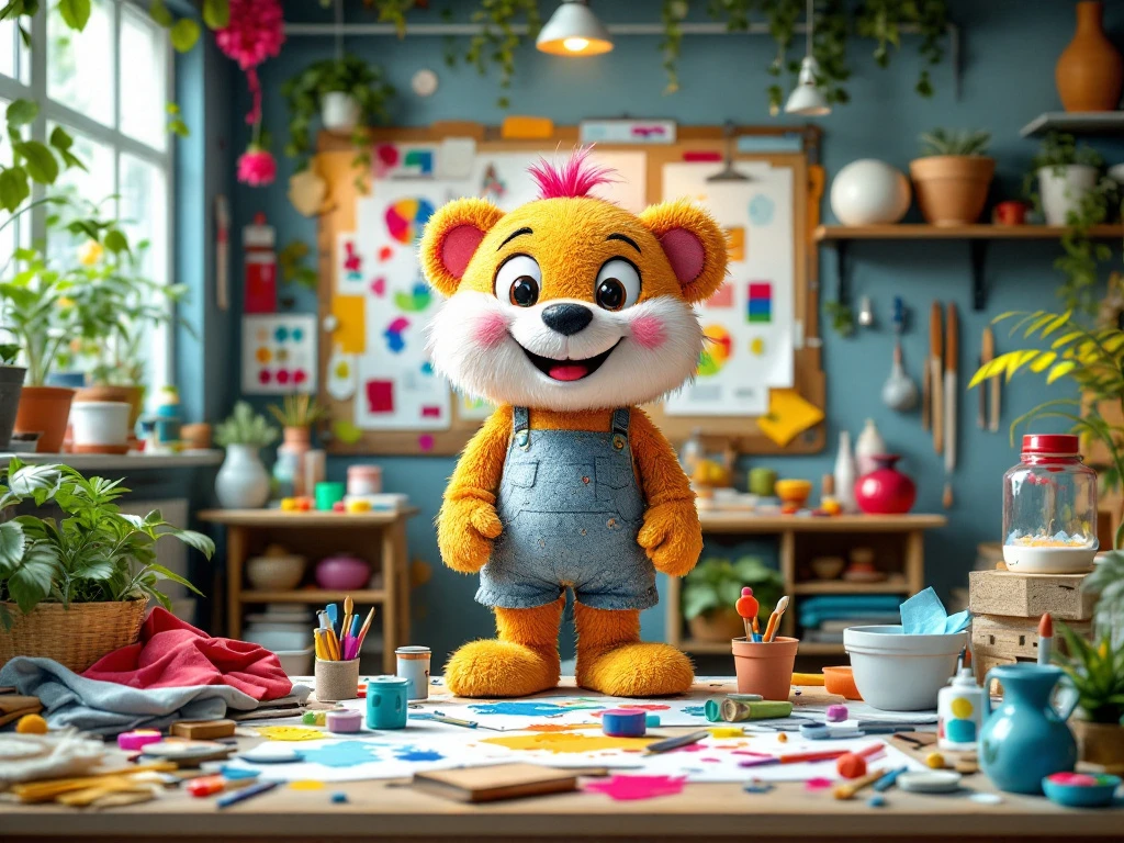 création de mascotte personnalisée