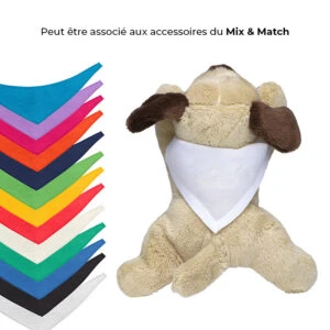 Peluche chien nettoyeur d'écran