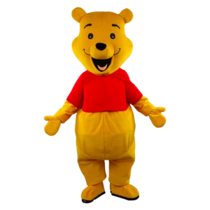 Déguisement mascotte ourson mielleux